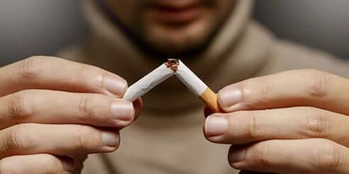 Sigarettidest loobumine võib unistada halvast harjumusest vabanemisest. 