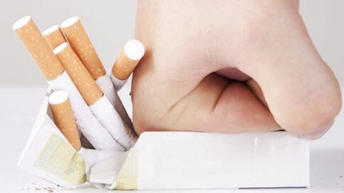 Järsk suitsetamisest loobumine, mis põhjustab häireid organismi talitluses