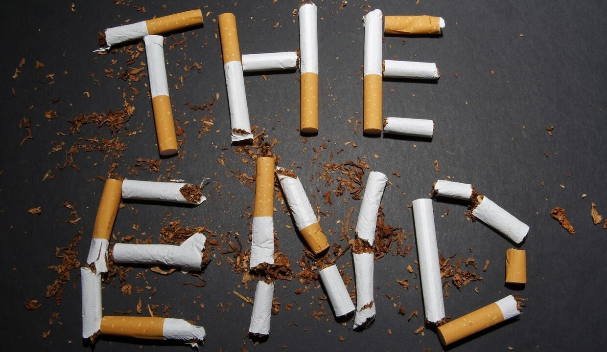 katkised sigaretid ja muutused kehas suitsetamisest loobumisel